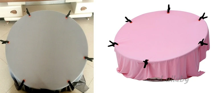 Новорожденный реквизит для фотосессии Bean Bag рамка и зажимы Детские реквизит для фотосессии круглая полка станция фотографии Infantil аксессуары для фотосессии
