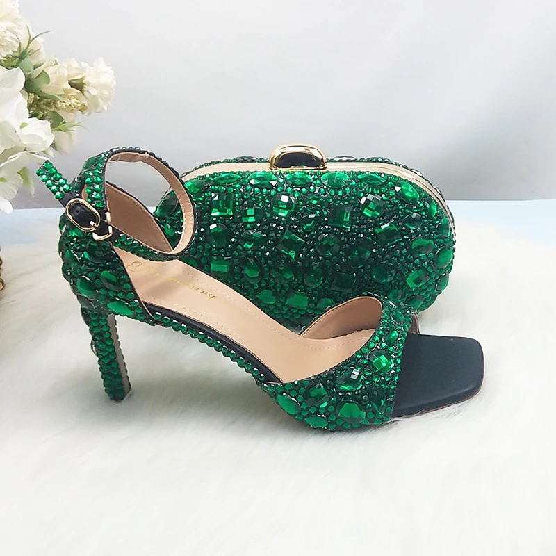 green emerald velvet dress Women's Emerald Green Suede Loafers – L'bardi main image 1