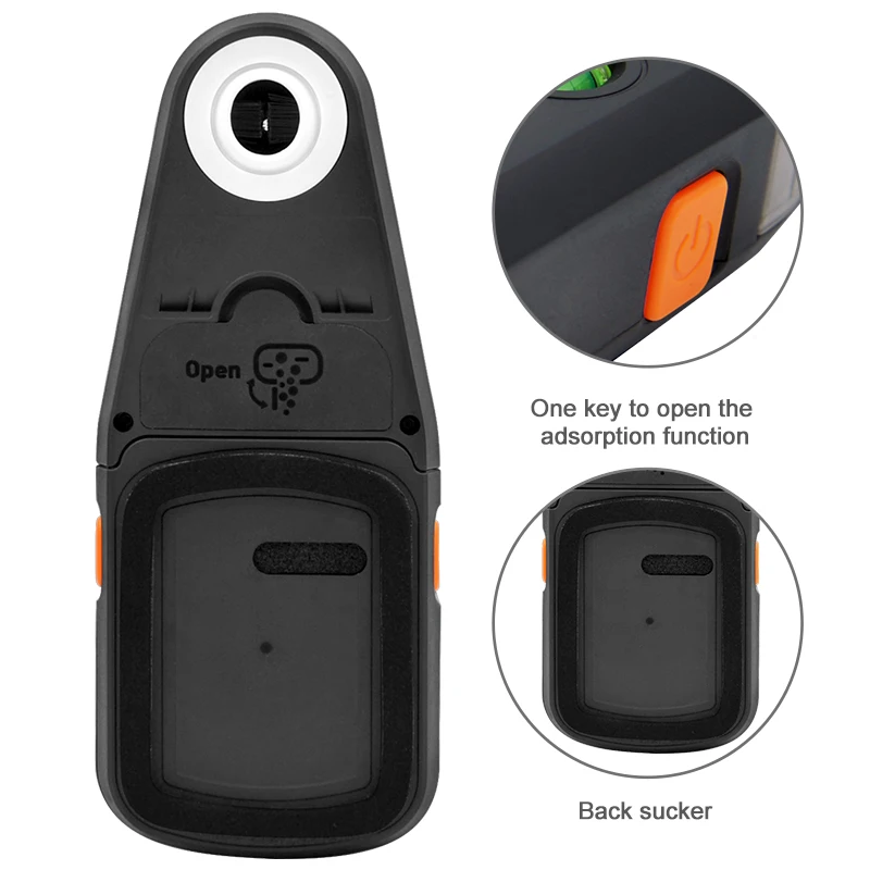 Laser Level Support Drill Dust Collector Electric Vacuum Suction Tool Two Bubbles L-Shape Bracket, Drilling BOX Support LOMVUM