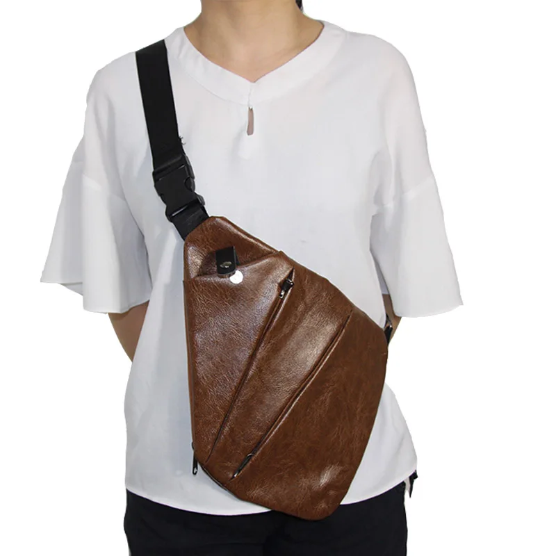 

Tactical Hunting Storage Gun Shoulder Bag Pistol Lether Bag Concealed Holster Anti-theft Multifunctional Left Right Chest Bag