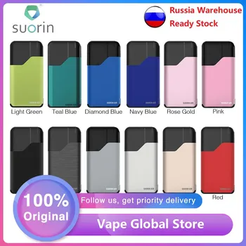 

Original Suorin Air Starter Kit with Built-in 400mAh Battery & 2ml Capacity Cartridge Features Indicator Light & Refilling Vape