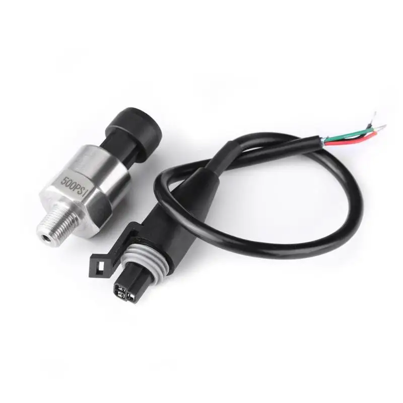 500PSI 1/8NPT датчик давления с резьбой 0,5-4,5 в датчик давления твердое и сопротивление сжатия практичный передатчик давления - Цвет: 500PSI