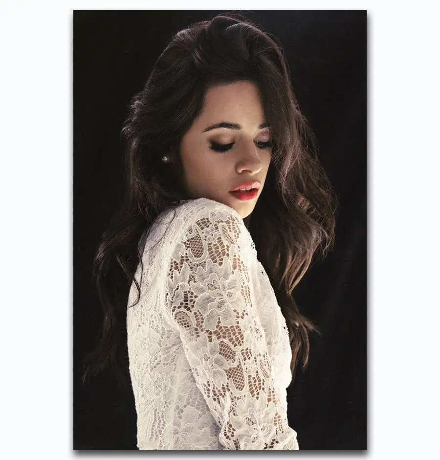 New Camila Cabello Fifth Harmony Custom-Silk Art Poster Wall Sicker Decoration Gift