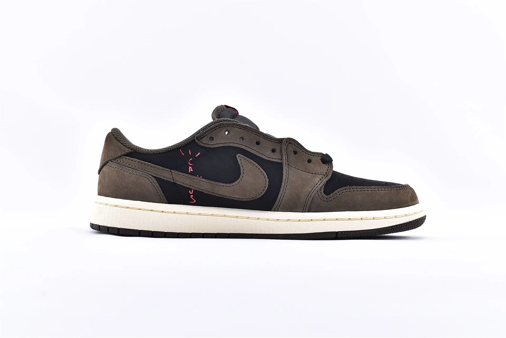 Air Jordan 1 x AJ1 низкая Баскетбольная обувь Трэвиса Скотта