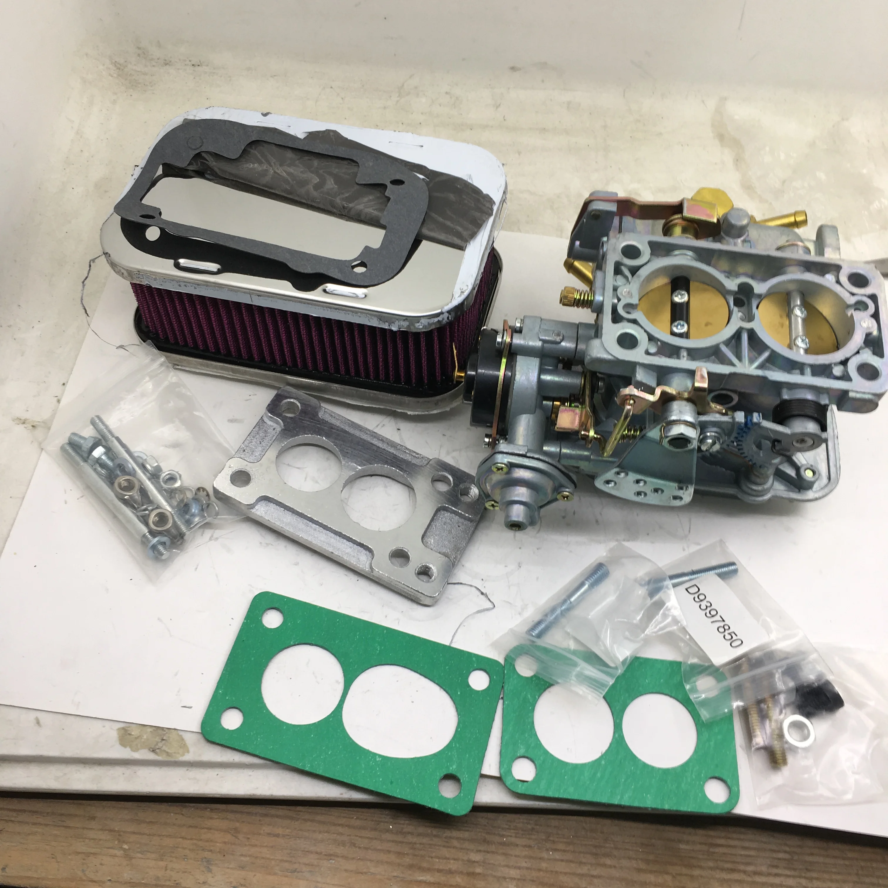SherryBerg fajs 38dges 38x38 Карбюратор carb kit WEBER карбюратор воздушный фильтр адаптер пластина