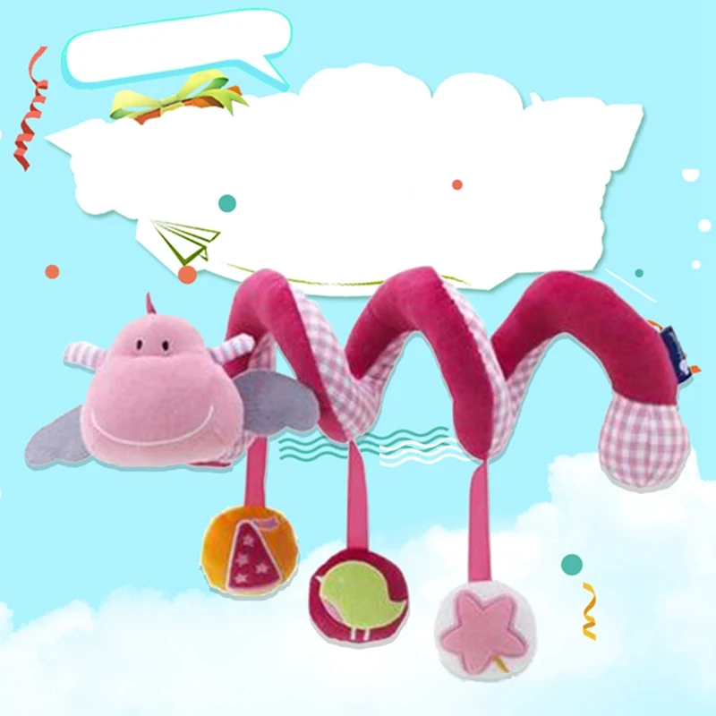 Игрушки для малышей Детская Игрушечная машина висячая погремушка детская кровать вокруг плюша игрушка для убаюкивания кровать колокольчик Прорезыватель автомобильное сиденье кукла коляска погремушка