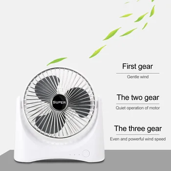 

Portable Mini Bed Desktop Silent Fan Rechargeable Student Dormitory USB Fan Small Desk Pocket Handheld Fan for Home office