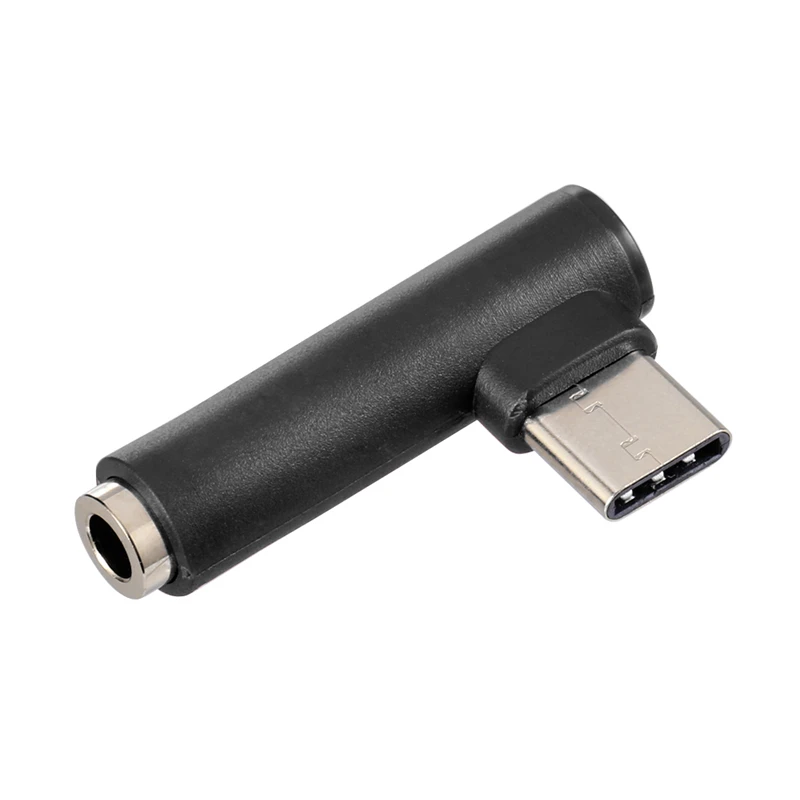 USB-C a 3.5mm Jack auricolare adattatore per cuffie 90 gradi tipo-c maschio a 3.5mm femmina auricolare AUX cavo Audio convertore connettore  44