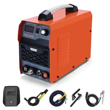 Best SUNGOLDPOWER 200A ARC TIG Welder 2in1 110V/220V IGBT DC Inverter TIG MMA Stick Welding Machine Digital LED Display With HF Start