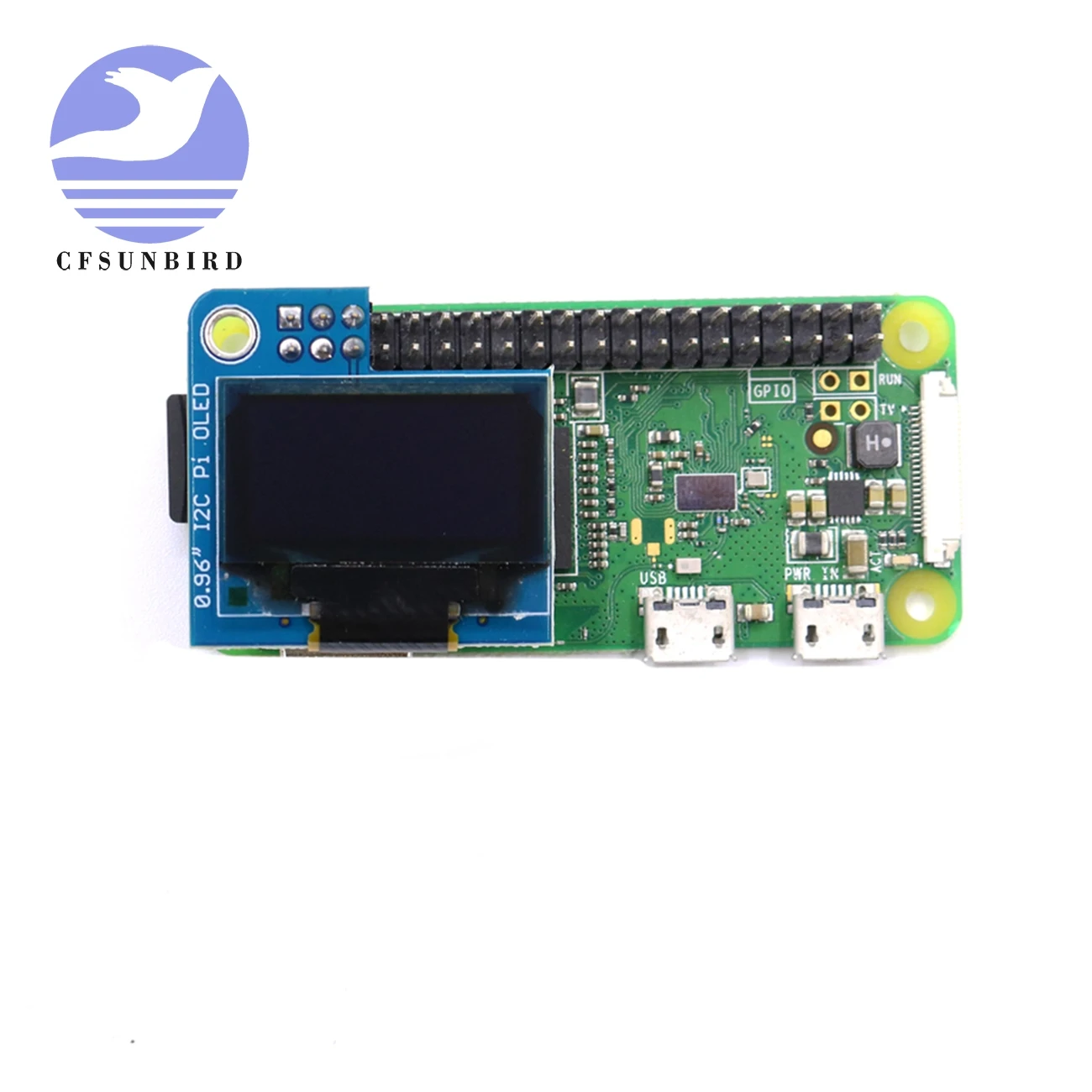 PiOLED-128x64 0,96 дюймов oled-дисплей модуль для Raspberry Pi 4