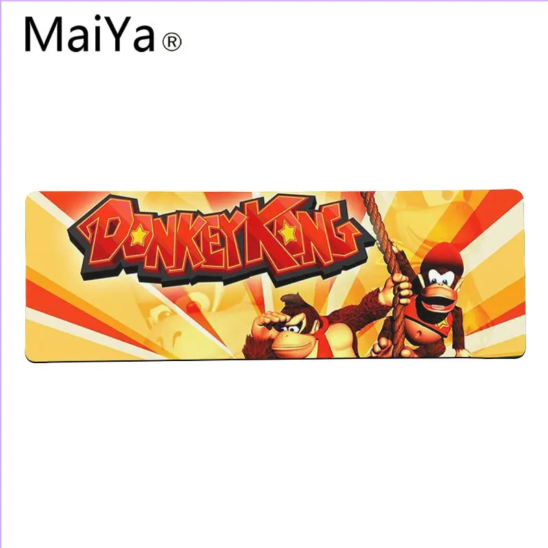 Maiya высокое качество Donkey Kong силиконовый большой/маленький коврик для мышки игра большой коврик для мыши клавиатуры коврик