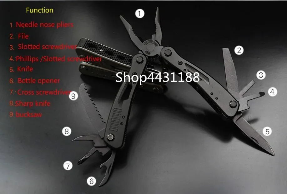 High Quality multitool folding Multifunction Pliers multifunctional tool swiss knife edcgear screwdriver set hand tools | Инструменты