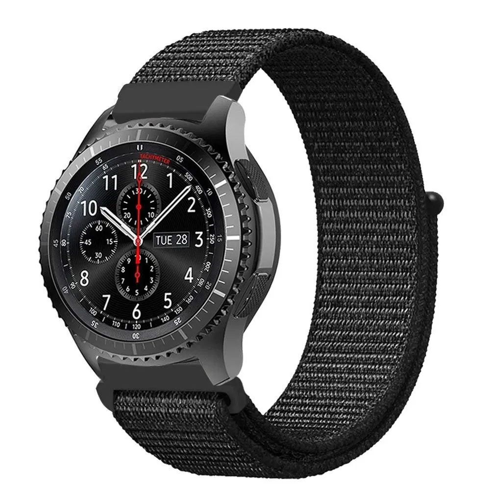 Gear S3 для samsung galaxy watch 46 мм 42 мм gear sport S2 нейлон xiaomi amazfit bip 47 мм huawei watch gt ремешок 20 22 мм ремешок для часов