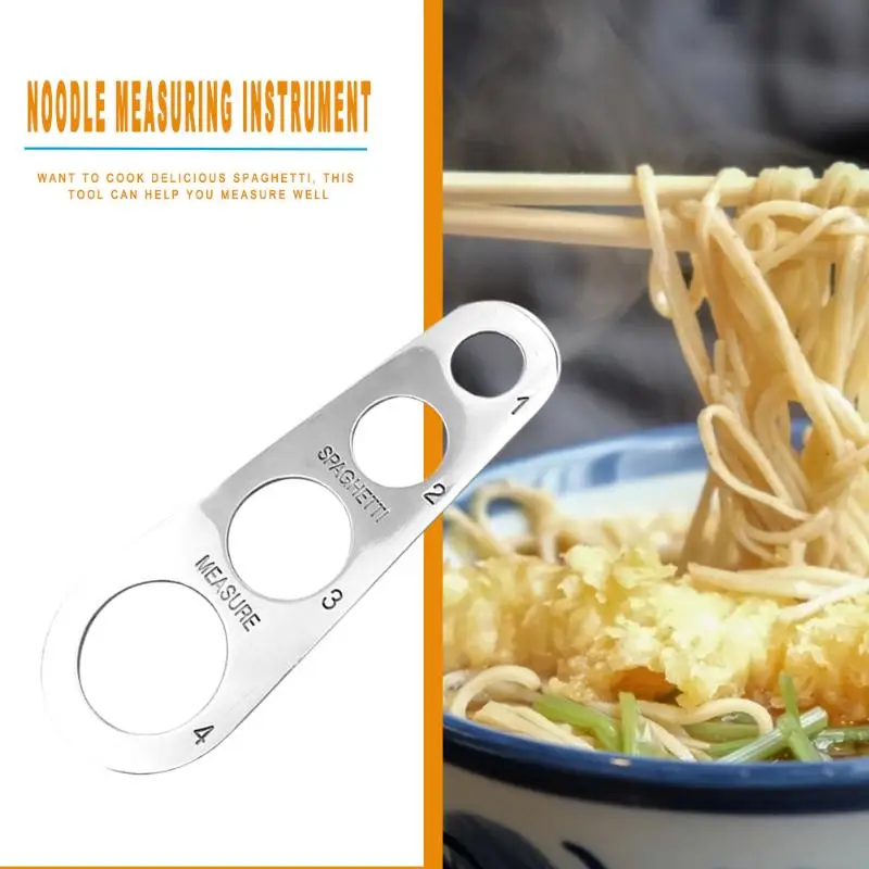 Нержавеющая сталь Измеритель для спагетти Паста лапши измерения кухонные инструменты