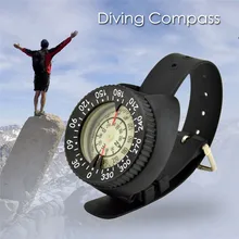 Спорт на открытом воздухе компас Профессиональный Компас для дайвинга флуоресцентный циферблат для плавания подводный Кемпинг Туризм Компас часы