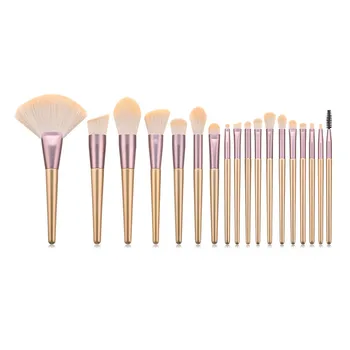 

18Pcs Makeup brushes set Professional Beauty Make up brush Natural hair Foundation Powder Blush Eye Shadow Brush T18003