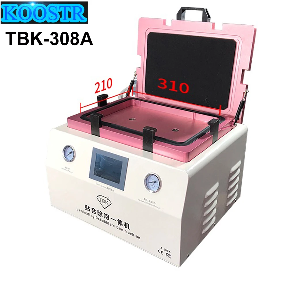 

15 Inch TBK-308A LCD Touch Screen Repair Automatic Bubble Removing Machine OCA Vacuum Laminating Machine with automatic lock