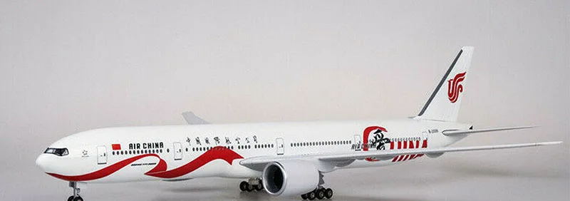 Детские игрушки 1/157 Boeing B777 AIR China модель самолета 47 см Смола Passanger самолет ariccraft w светодиодный светильник модель самолета ВВС