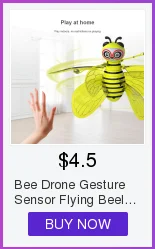 Животное, пчела, Электрический Летающий Радиоуправляемый датчик, пчела, инфракрасная индукция, мини-самолет, забавные игрушки для детей, летающие, безопасная ручная игрушка