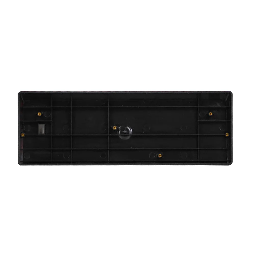 Replacement Parts Durable Mechanical Keyboard Case Compact Frame Plastic Solid Base Protective Screw Mount Universal For GH60