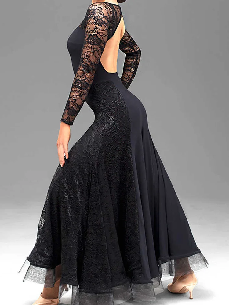

High Quality Ballroom Dress for women Dance Costumes for ballroom dance waltz dance standard ballroom practice dance wear MSD076