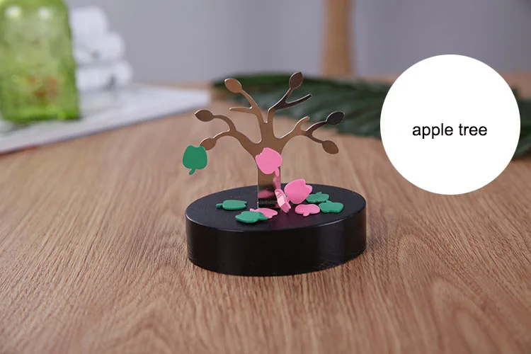 apple tree Креативный подарок DIY Набор Магнитных скульптур развивающие игрушки домашний стол украшения для бойфренда дети Человек день рождения iCraft - Цвет: apple tree