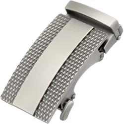 New Fashion Men's Business Alloy Automatic Buckle Unique Men Plaque Belt Buckles for 3.5cm Ratchet Belt luxury brand