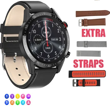 

NEW Smart Watch Sports BTcall SmartWatch ECG+PPG HRV Report Heart Rate Blood Pressure Test IP68 Waterproof watch PK N58