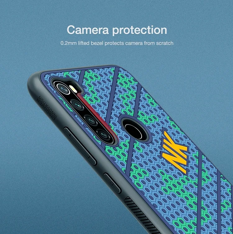 Чехол для Redmi Note 8 Pro 6,3/6,53 NILLKIN Striker PC TPU силиконовая задняя крышка в спортивном стиле для Xiaomi Redmi Note 8 Note8 Pro Чехол