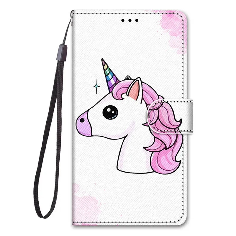 Big Horse Чехол с милым животным для Moto E4 Plus, чехол-подставка для Moto G6 Play E5 G7 power G7 Play/G7 Plus, кошелек, чехол для iPhone X XS 10 - Цвет: Big Horse