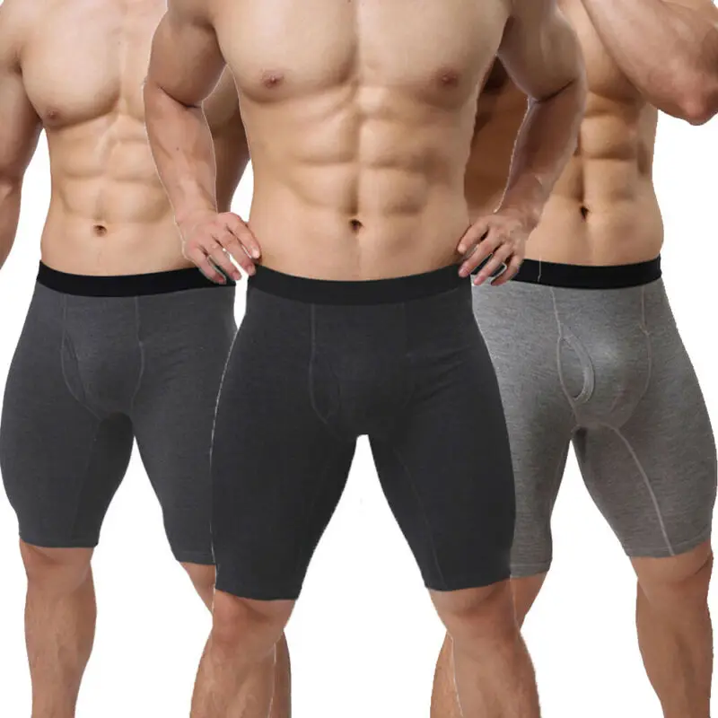 Men Tights Boxers Underwear Bulge Pouch 