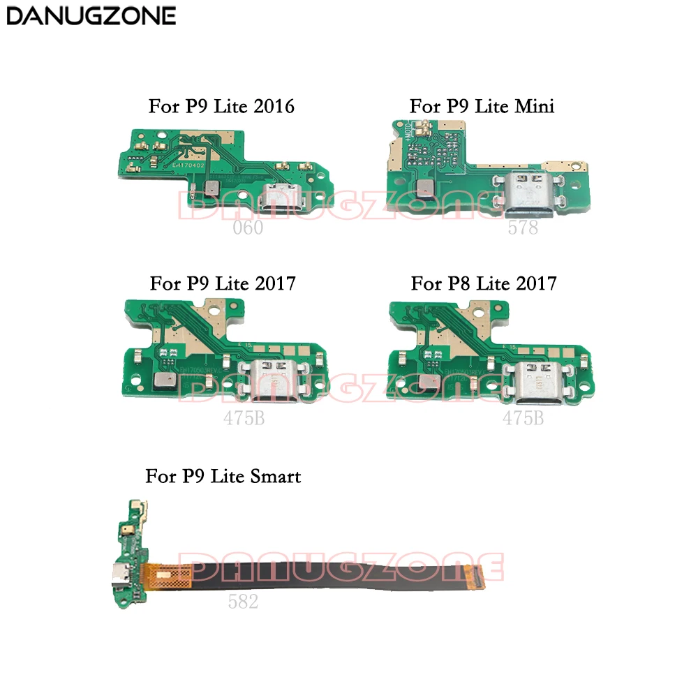 Зарядная док-станция с разъемом для разъема usb, зарядная плата, гибкий кабель для huawei P9 Lite P8 Lite /P9 Lite Mini Smart