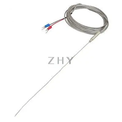 

2M Wire Temprature Sensor Thermocouple Probe K Type 200mm x 1mm