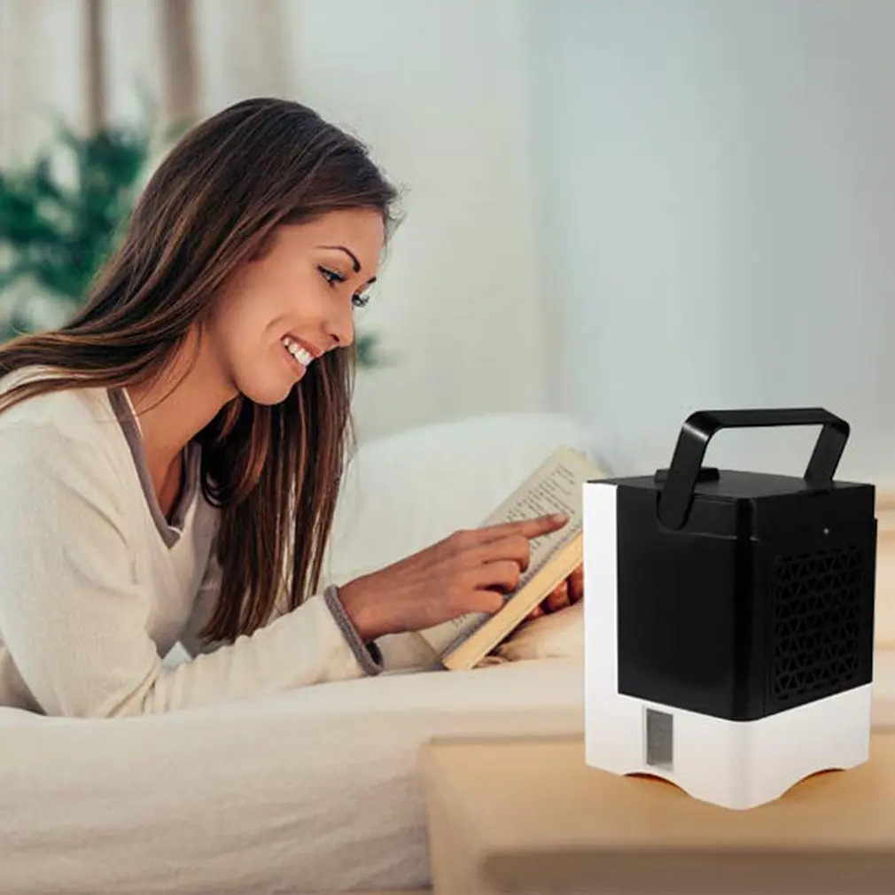 Usb Fan Mini Fan Cooling Fan Mobile Small Air Conditioning Fan Humidifying Fan Cooler Air Cooler Home Office Desk Cooler