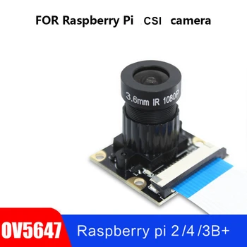 

For Raspberry Pi 4B/3B+ 2B B+ Mini Camera Module Board 5MP Webcam Video Recorder