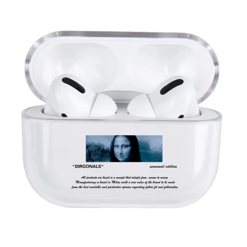 Модный тренд номер 350 для Airpods Pro Роскошные прозрачные Bluetooth наушники защитный чехол для airpods Pro 2 жесткий чехол