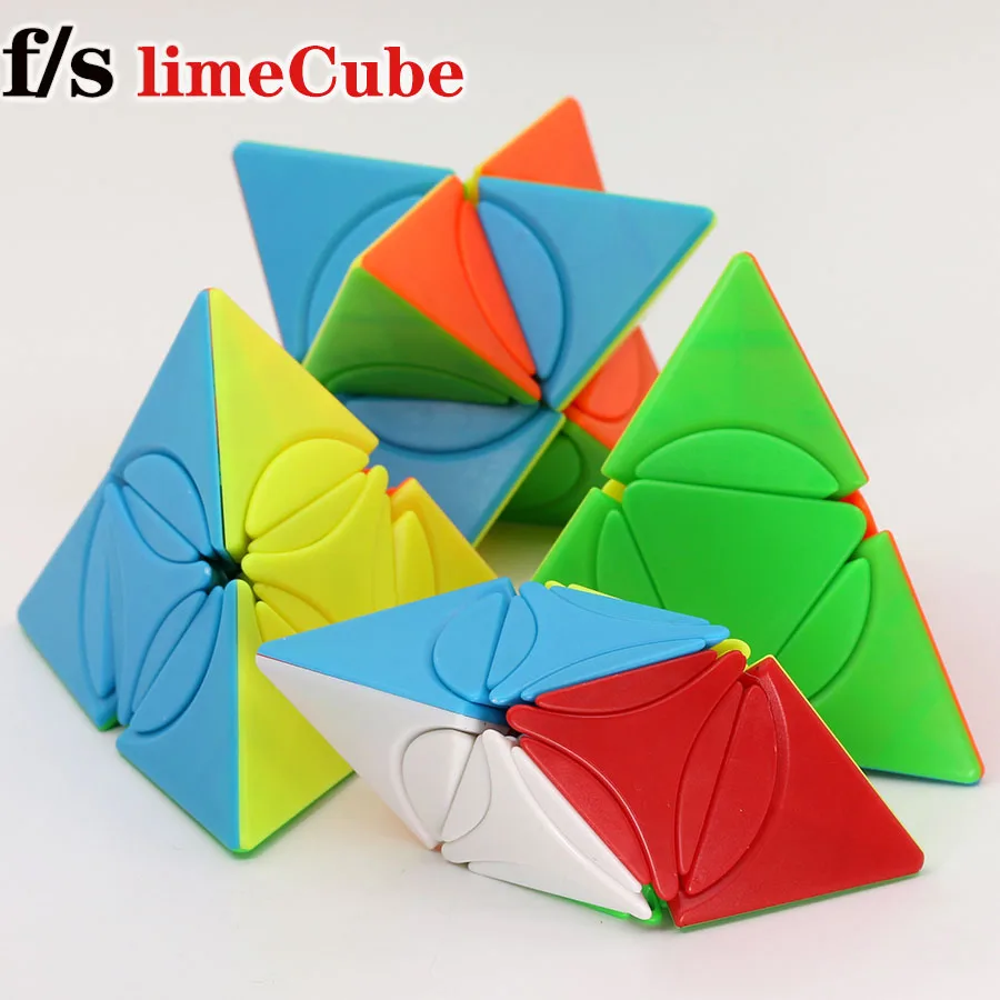 

Magic cube puzzle fs limCube 2x2x2 Circle Series Circle Pyramid plus Dino Star Plus LiuSeLingJing II pyramid cube toy game cubes