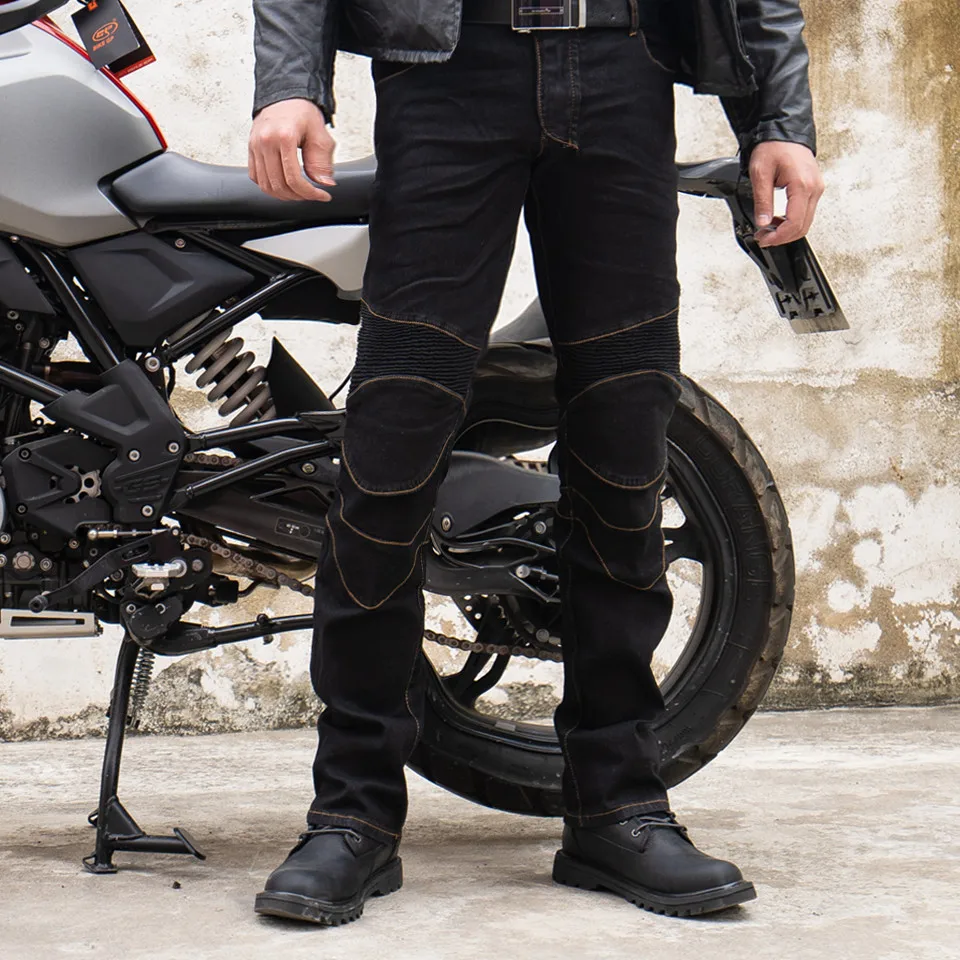 Мужские мотоциклетные штаны, мотоциклетные штаны, джинсы, защитные штаны для велоспорта, 4X CE, обновление, наколенники, гоночные штаны - Цвет: pants