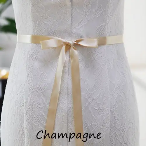 Champagne JLZXSY ручной работы кристалл свадебный пояс Стразы свадебное платье пояс Sash Свадебные аксессуары(серебро, золото, розовое золото - Цвет: Champagne