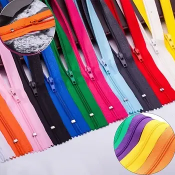 

10Pcs/Set 20cm Assorted Color Closed End Nylon Invisible Zippers for DIY Tailor Sewing Crafts Purse Bag Handmade Garment