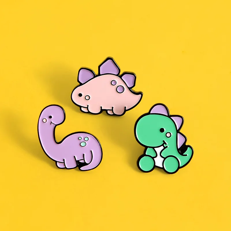 Backpack Pins Brooches Jewelry-Accessories Shirt Cartoon Women Cute for Badge