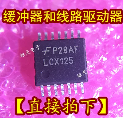 10 шт./лот 74LCX125MTCX TSSOP14 LCX125