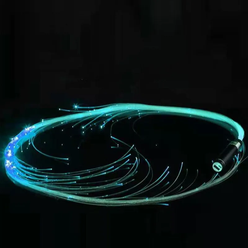 슈퍼 밝은 LED 광섬유 채찍 충전식 픽셀 라이트 업 채찍 조명, 완벽한 f/댄스 파티 조명 쇼 레이브 EDM 음악 축제 