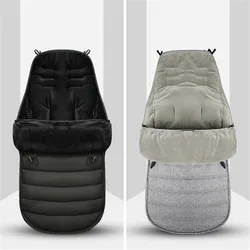 OIMG Winter Thick Sleeping Bags Warm Baby Sleepsack Envelope For Newborn Infant Windproof Stroller Cushion Footmuff Pram