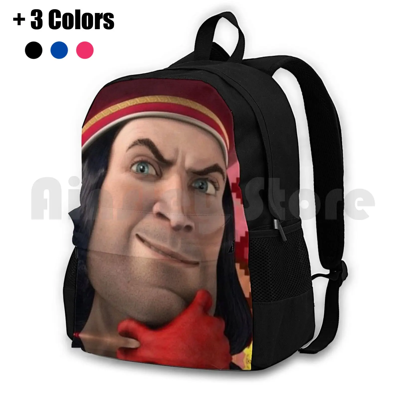 

Походный рюкзак Lord Farquaad, водонепроницаемый походный рюкзак для отдыха на природе, путешествий, лорд фарквад, папа, папа, Шрек, мемы