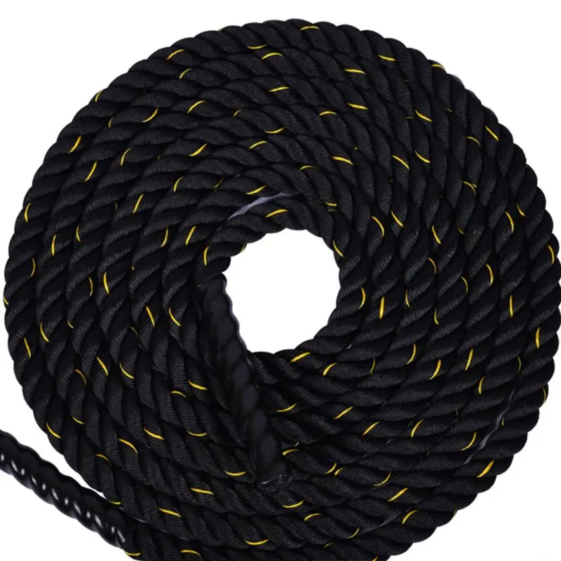 Heavy Battle Rope with Upgraded Polyester Cover,A nchor Strap Kit Included Drop Shipping