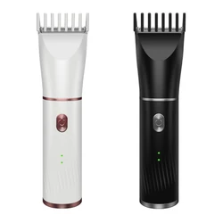 Waterproof USB Rechargeable Electric Shaver Beard Trimmer Professional Men Hair Cutting Machine Beard Barber Hair Cut Clippers