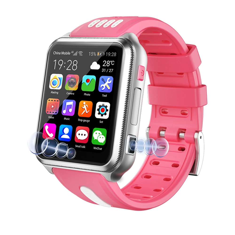  4G Smart Watch Android GPS Bluetooth WiFi 1.54Inch Screen 1080mAh big Battery 4GB 4core chip Camera