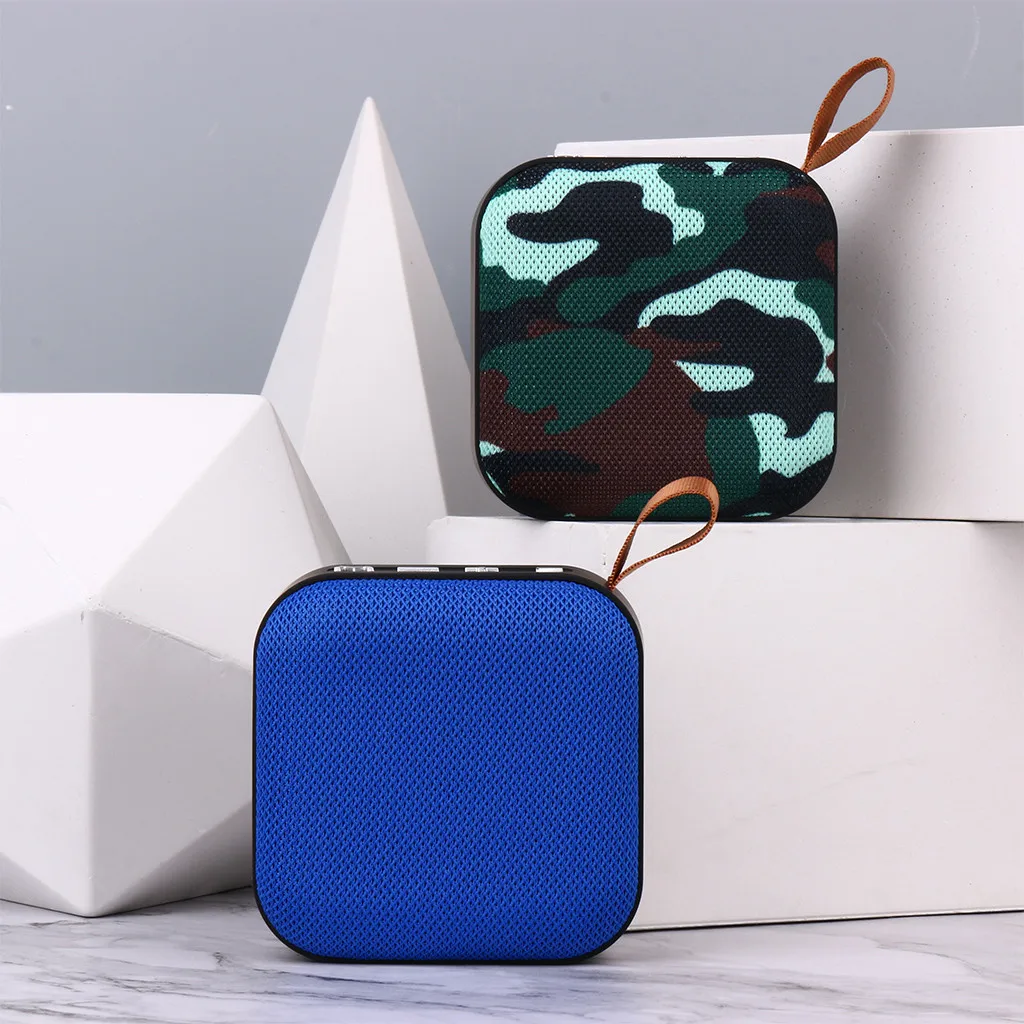 Binmer HIFI Wireless Bluetooth Speaker Stereo Sound Bar TF Subwoofer Column with Hand Strap Speaker Tablet pc Mini Stereo-L1014