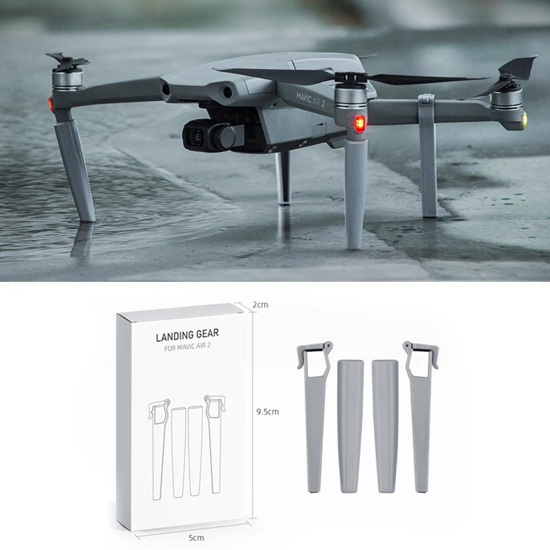 Посадочное шасси 4 см для DJI Mavic Air 2 удлинительные ножки быстросъемный кронштейн